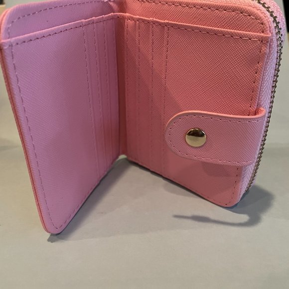 Small Pink Women's Wallet - Picture 3 of 4